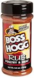Boss Hogg All Purpose Poultry & Meat Rub, 6.5-Ounce Bottles
(Pack of 6)