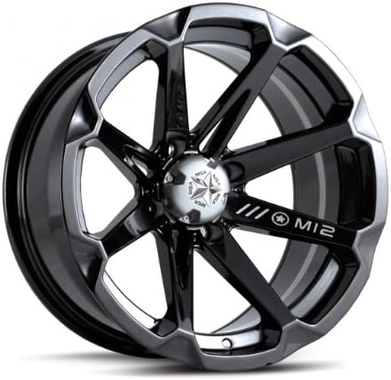 MSA Black Diesel 14" ATV Wheels 26" BigHorn Tires Honda Rincon Yamaha Rhino Kawasaki Brute Force Suzuki KingQuad