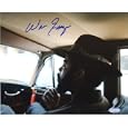 Walt Frazier Autographed Sitting In Car 16x20 Photograph