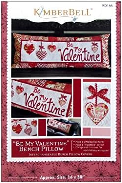 Kimberbell Designs Be My Valentine Bench Pillow Pa