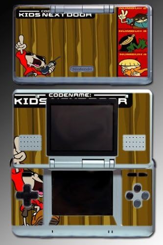 Codename Kids Next Door Video Game Vinyl Decal Skin Protector Cover for Nintendo DS