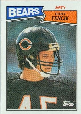 1987 Topps #62 Gary Fencik - Chicago Bears (Football Cards)