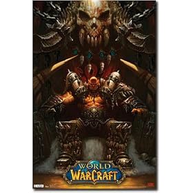 World of Warcraft Warchief Garrosh Video Game Poster - 56x86 cm