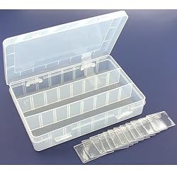 Jewelers Bead Storage Box Craft Organizer Container