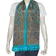 Fashion Scarves for Women Painted Silk 22 X 72 inches