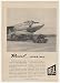 1958 Bell Aircraft GAM-63 Rascal Missile USAF Photo Print Ad