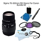 Sigma 70-300mm DG MACRO SLR Lens For Canon SLR Cameras with 58mm Filter Kit ....