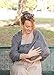 Infinity Nursing Scarf & Cover - Breastfeeding Baby - 2 eBooks Bonus - Car Seat And Stroller Cover - Best Quality Lightweight Poncho - More Than 10 Ways To Use - Gray Color - By Puchku Products