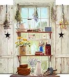 Country Things WHT Wall Mural