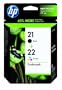 HP 21/22 Ink Cartridge,Combo Pack
