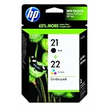 HP 21/22 Ink Cartridge,Combo Pack ~ HP