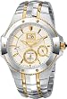 Seiko Coutura Kinetic Perpetual Calendar Two-Tone Steel Mens Watch SNP008