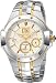 Seiko Coutura Kinetic Perpetual Calendar Two-Tone Steel Mens Watch SNP008