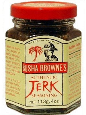 6 BOTTLES! Busha Browne's Traditional Jerk Seasoning Rub, 4oz.
