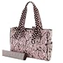Belvah Quilted Floral Diaper Bag