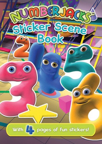 Childrens Toyshop  Children & Baby Books : Numberjacks: Sticker Scene Book (Numberjacks)