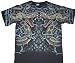 Rattler Strike Snake T-shirt By Liquid Blue 100% Cotton Teens & Adults Shirt