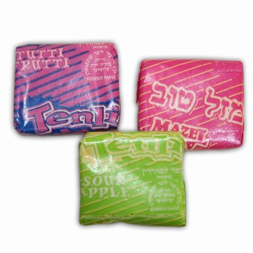 Tenli Soft & Chewy Taffy Blue-Mazel Tov by Oh! Nuts