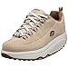 Skechers Women's Shape Ups-Optimize Fitness Walking Shoe,Stone/Brown,7.5 M US