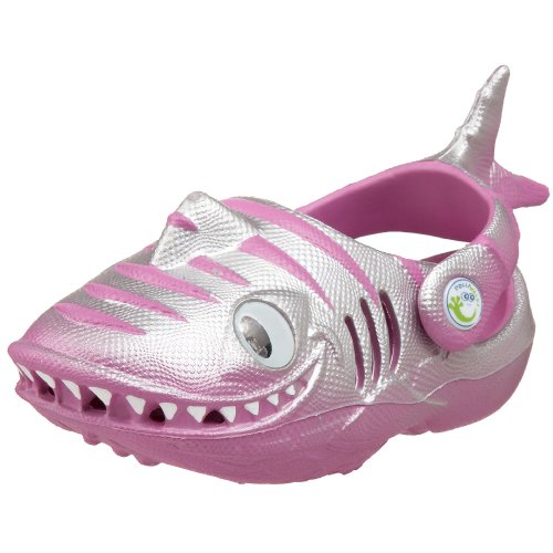 Polliwalks Toddler/Little Kid Shark Clog from Polliwalks