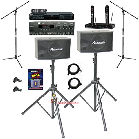 Complete 600 Watt Karaoke System - KJ/DJ Starter Package