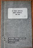 TV Power Supplies, Sound Channels, and AGC 57B (National Radio Institute, Pioneer Home Study Radio-TV School)