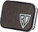 BD Logo Framed Marquetry Black Walnut/Metal