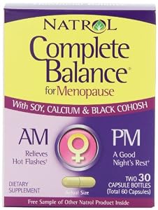 Natrol Complete Balance A.M./P.M. Formula for Menopause, 30-Count