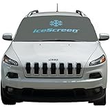 iceScreen ~ Magnetic Windshield Ice & Snow Cover - Large Grey