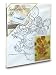 DM Creations Van Gogh Museum Sunflowers Pre-Printed Canvas Art Set