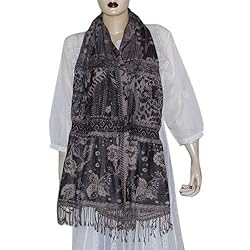 Long Scarves Viscose Wrap Rectangular 80 x 28 inches