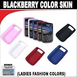 Pack of 5 OEM Blackberry Rubber Gel Color Skin for Blackberry Tour 9630