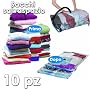 10 SACCHETTI SACCHI BUSTE SALVASPAZIO XL PER IL SO&hellip 