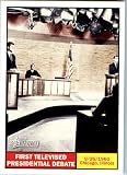 2009 Topps American Heritage Baseball Cards # 122 First Televised Presidential Debate ( Richard Nixon v John F Kennedy )( Great American Event ) Trading Card in Protective Screw Down Display