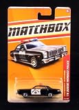'78 DODGE MONACO POLICE * BLACK & WHITE * Emergency Response Series (#5 of 11) MATCHBOX 2011 Basic Die-Cast Vehicle (#53 of 100)