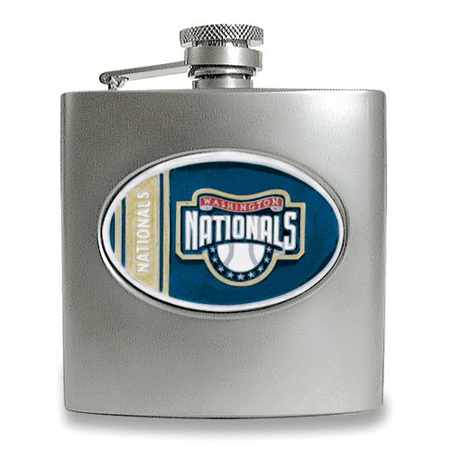 Washington Nationals Stainless Steel Hip Flask