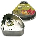 Better Houseware 726 Corner Sink Strainer, Stainless