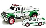 2011 Hess Flatbed Toy Truck and Race Car