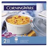 (HOT) Best deals on CorningWare French White 2-1/2-Quart Round Casserole Dish with Glass Cover today