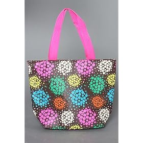 Buy *The Extras The Open Tote in Brown Dot Explosion,Bags (Handbags Totes) for Women by var goTwisterProductImageStrings = new Object();goTwisterProductImageStrings['prodImageNotAvailTextNoColor'] = 