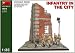 MiniArt 1/35 Infantry in the City Diorama Base with Figure Set (5 Figures)
