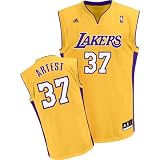adidas Los Angeles Lakers Ron Artest New Revolution 30 Replica Home Jersey