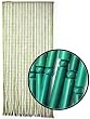 Green Bamboo Beaded Curtains