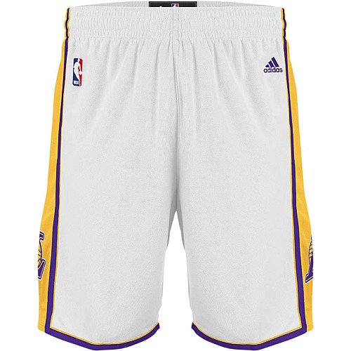 NBA Youth Los Angeles Lakers Swingman Alternate Short - R28Exkla (White, Medium)