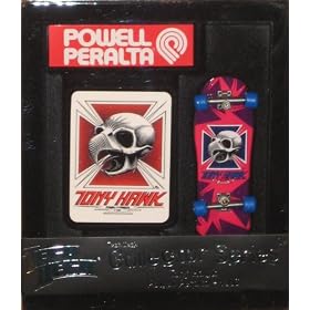 Tech Deck Collector Series - (Tony Hawk - Skull- Powell Peralta 1986) 96mm Skateboard