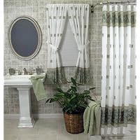 Windsor Shower Curtain Color: Jade