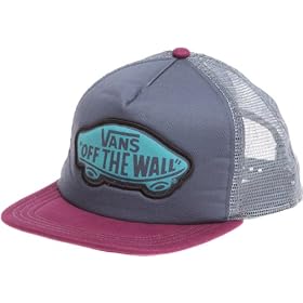 chapeau mariage Vans Beach Girl Trucker Hat Casquette femme - Rouge (Oxblood) Textile et synthétique