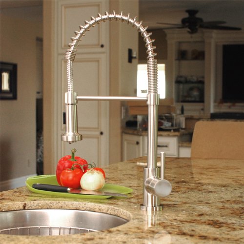 Stainless Steel Spring Kitchen Pull Down Faucet