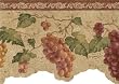 Wine Grapes Wallpaper Border