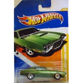 Hot Wheels 2011, '72 Ford Gran Torino Sport 2/244. 2011 New Models. 1:64 Scale